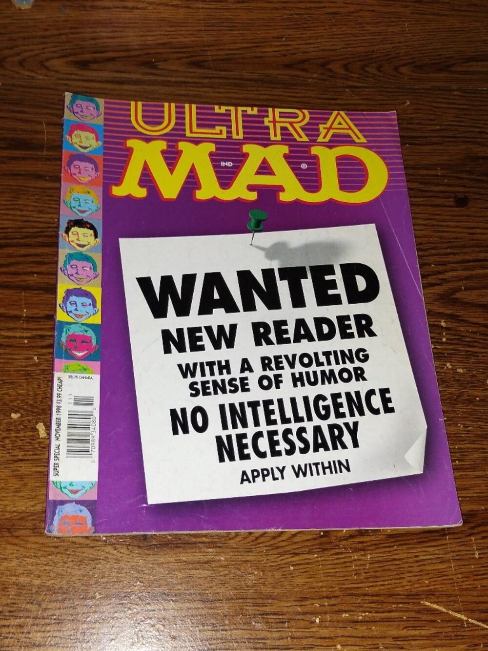 Ultra Mad Magazine Super Special November 1998